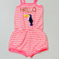 Striped towelling jumpsuit - Size 2