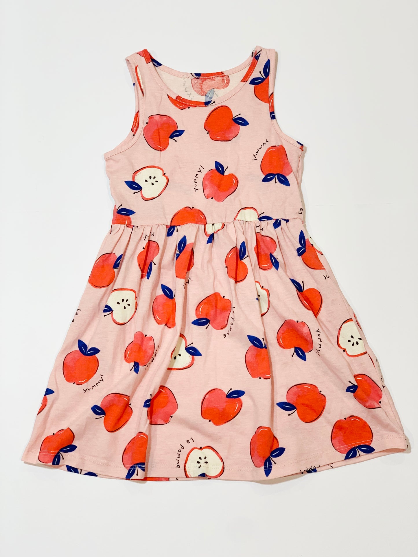 Apples jersey dress - Size 2