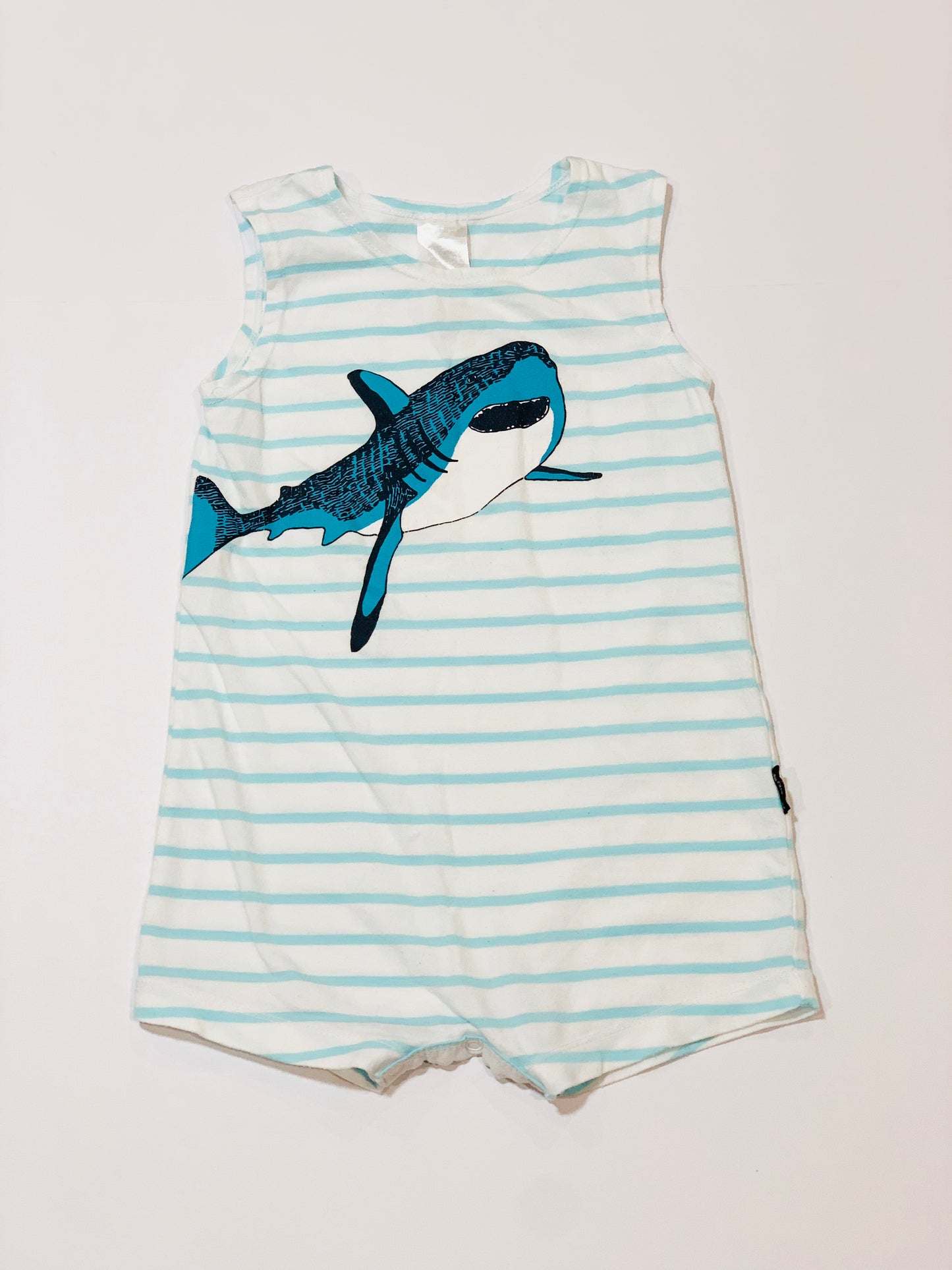 Shark romper - Size 1