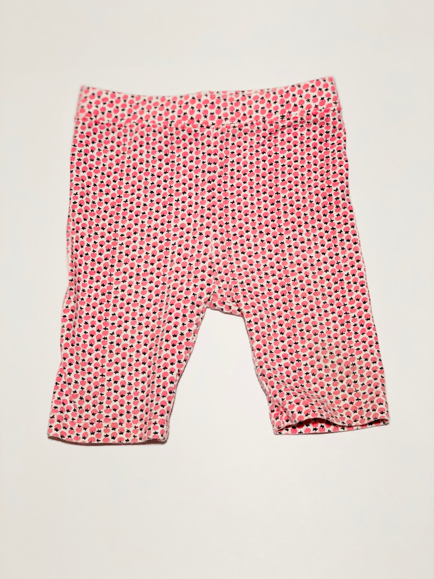 Strawberry cropped leggings - Size 1