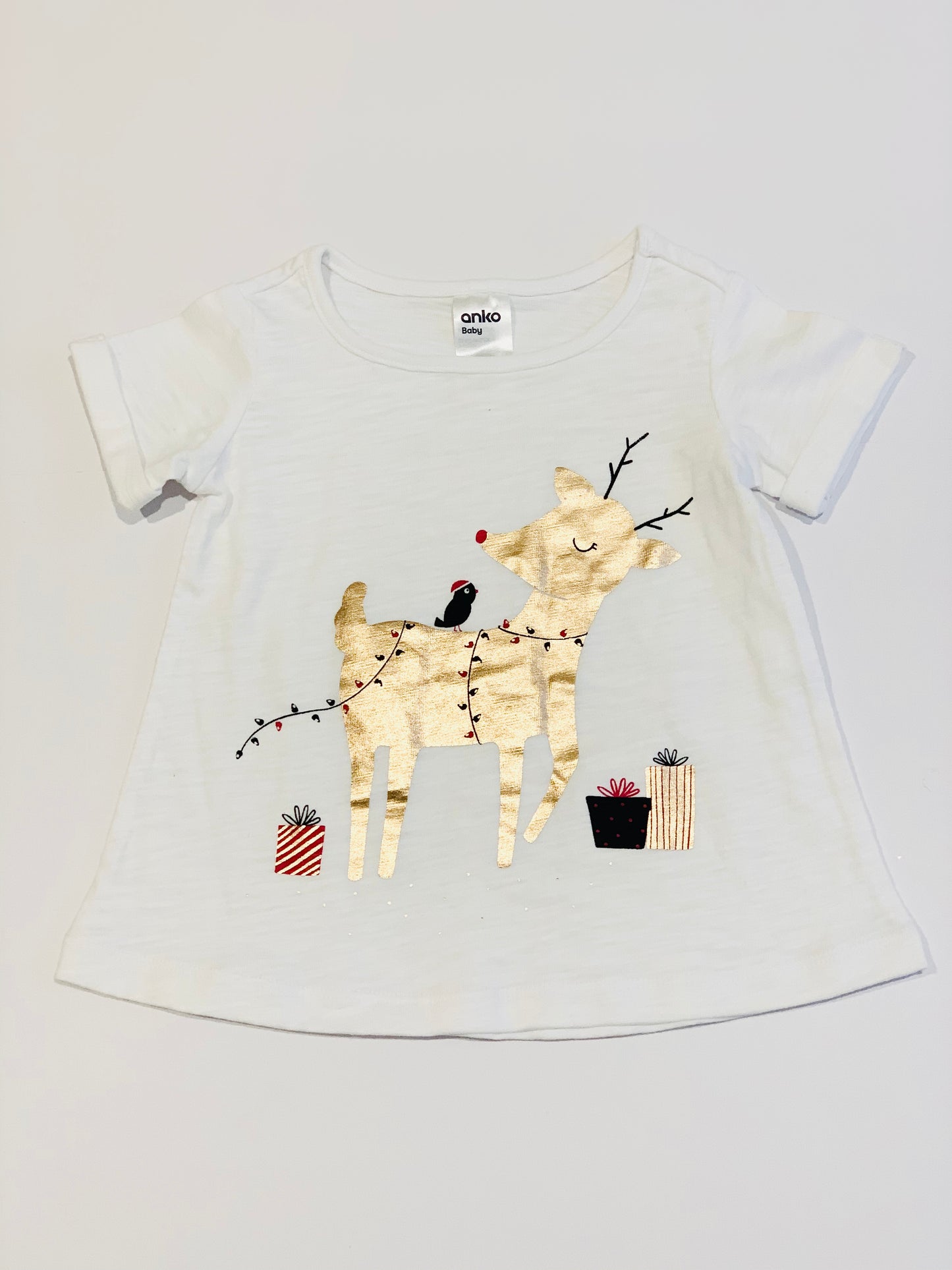 Christmas deer tee - Size 0