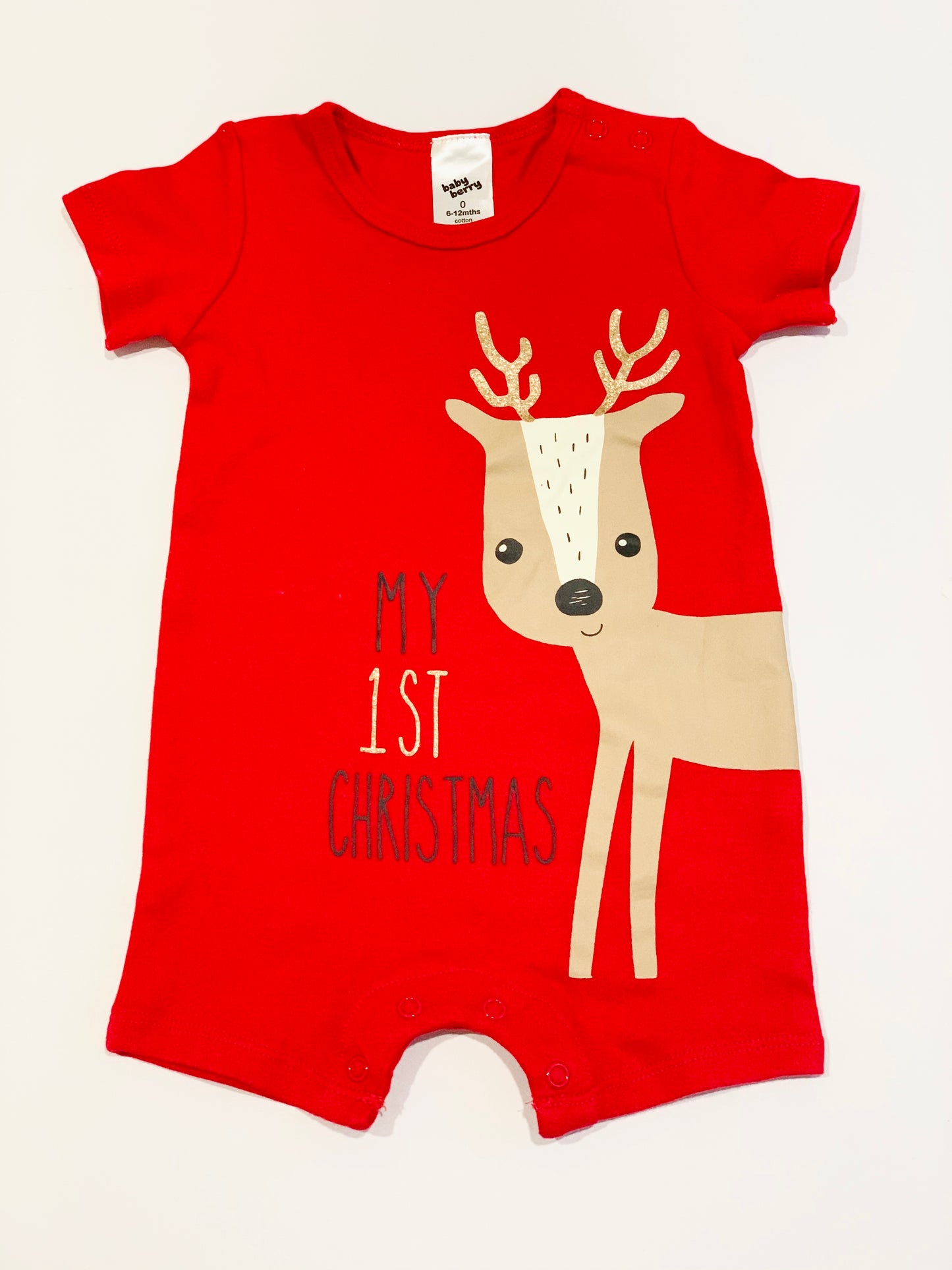 My 1st Christmas romper - Size 0