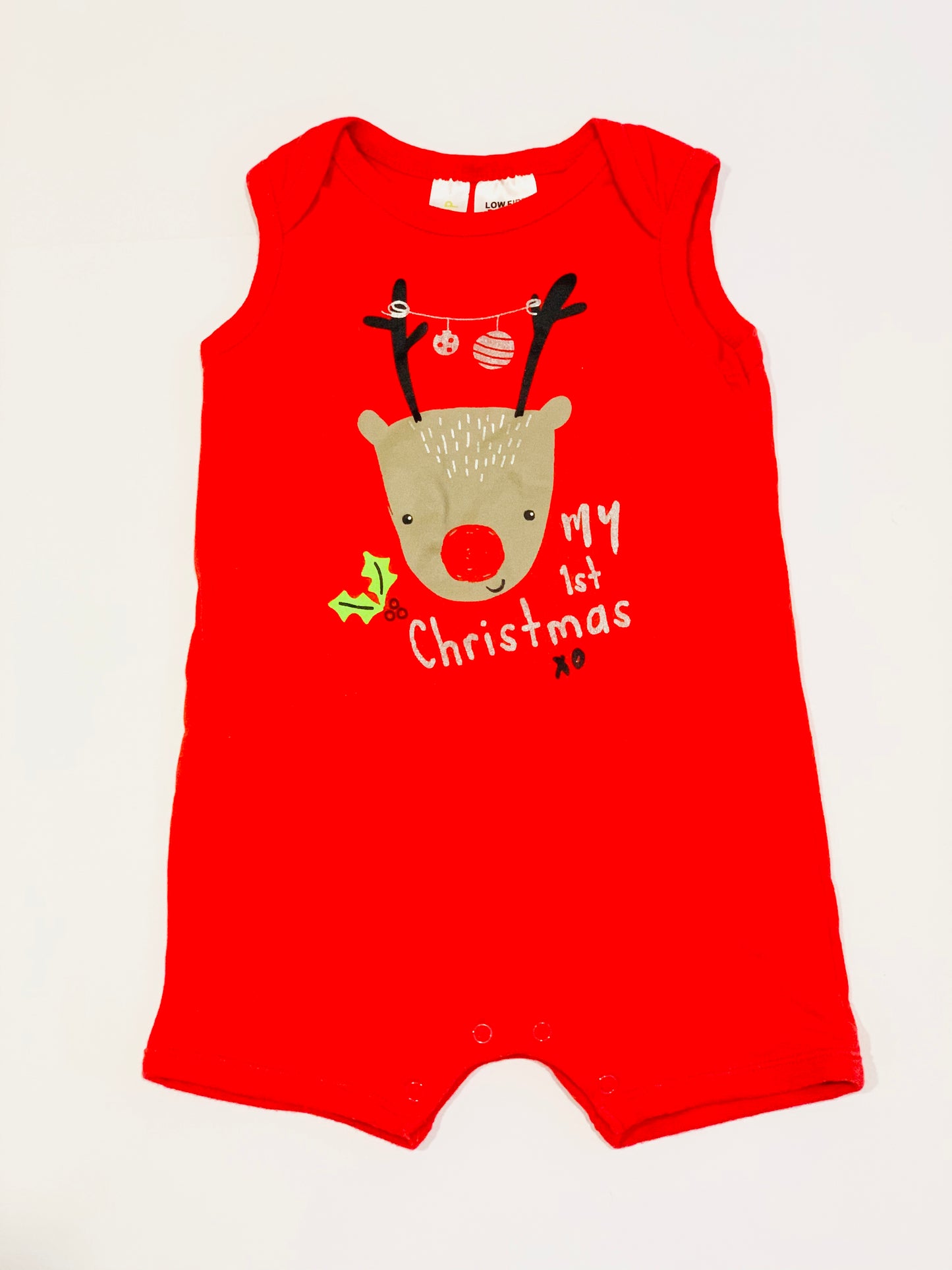 My 1st Christmas romper - Size 1