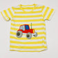 Tractor applique tee - Size 3