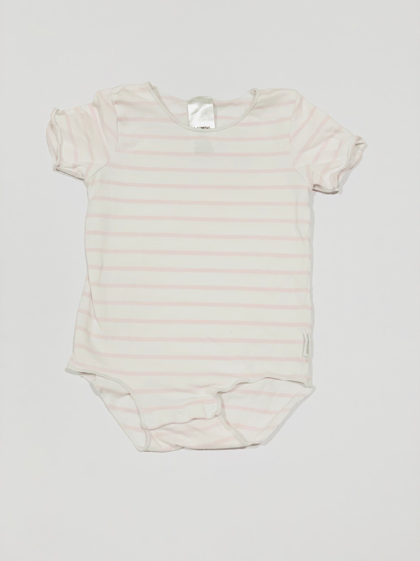 Pink striped bodysuit - Size 0