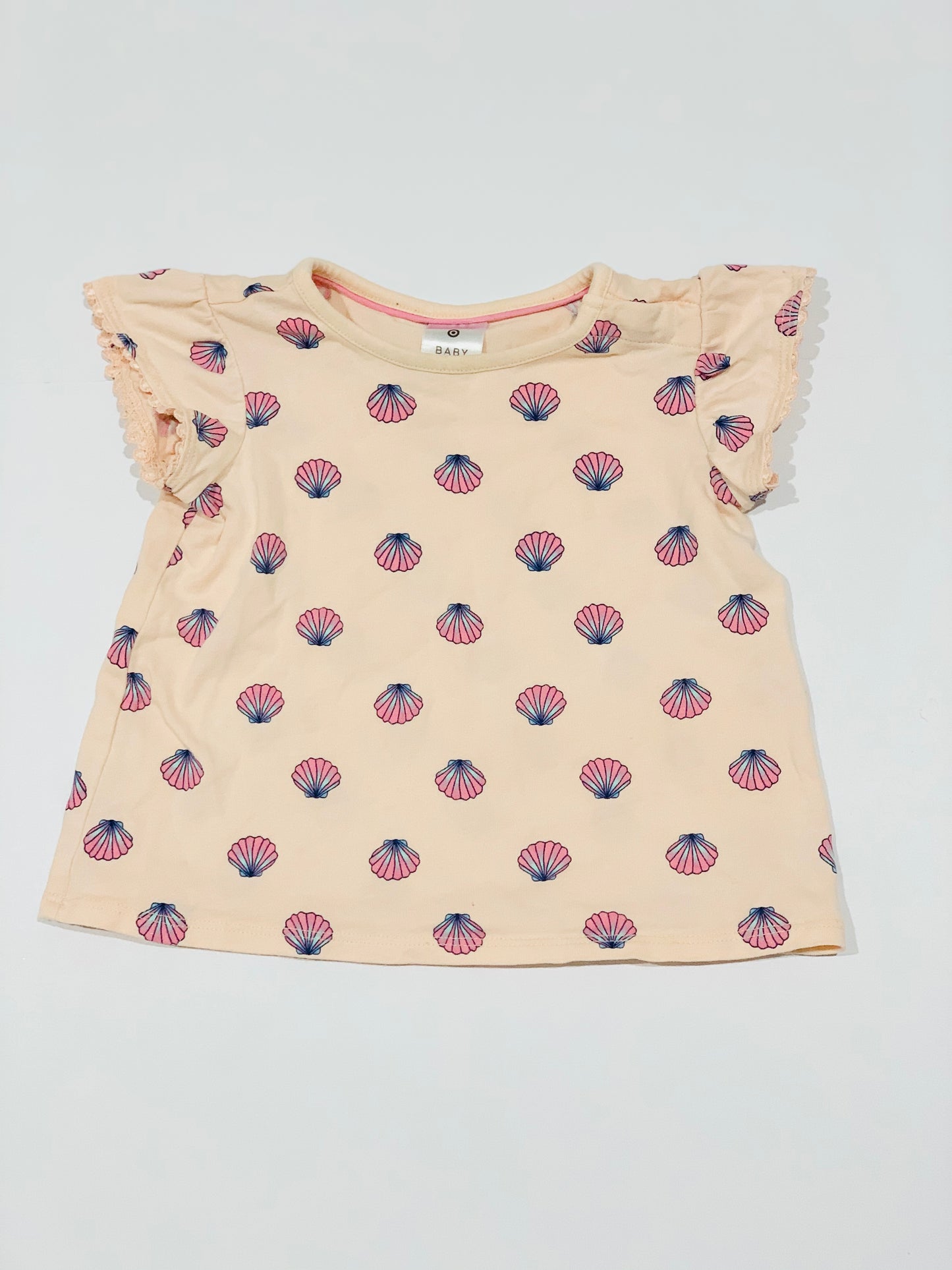 Shells tee - Size 0