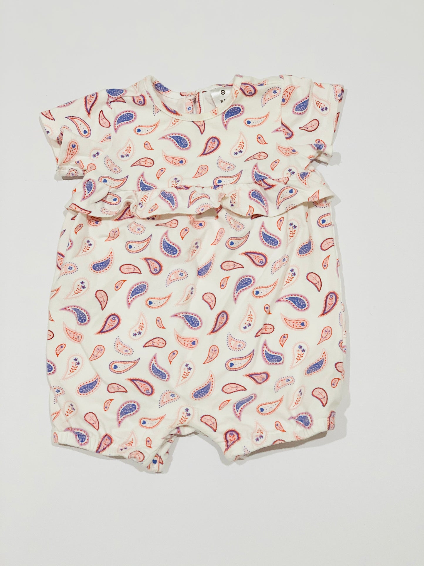 Paisley romper - Size 0