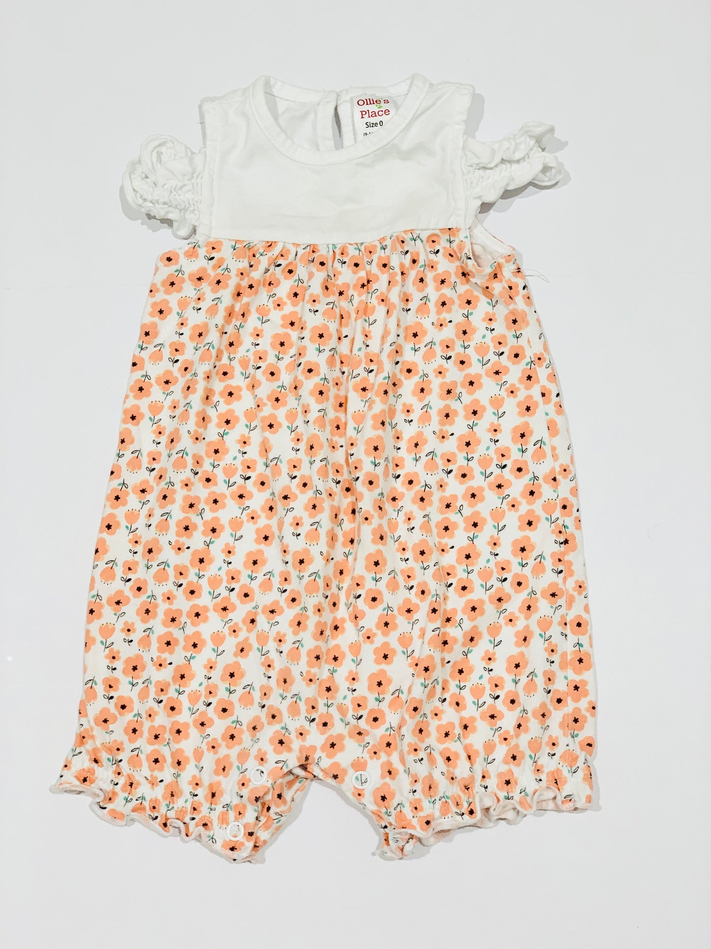 Floral romper - Size 0