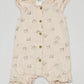 Pink birds romper - Size 0