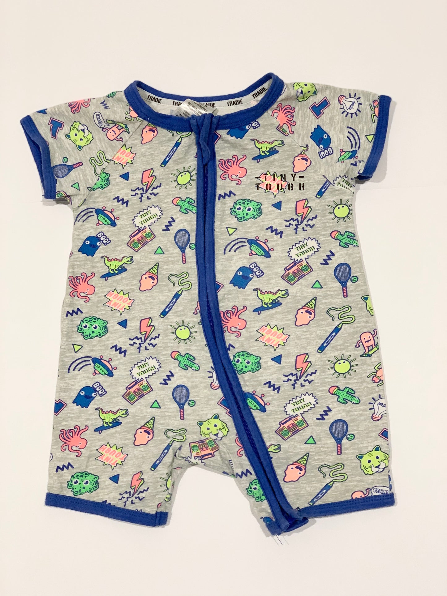 Tiny tough romper - Size 0