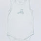 Blue bike bodysuit - Size 0
