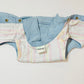 Blue button vest - Size 2