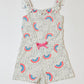 Rainbows playsuit - Size 2-3