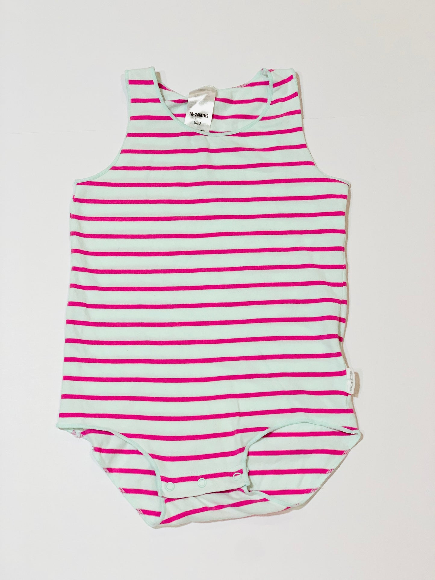 Striped bodysuit - Size 2