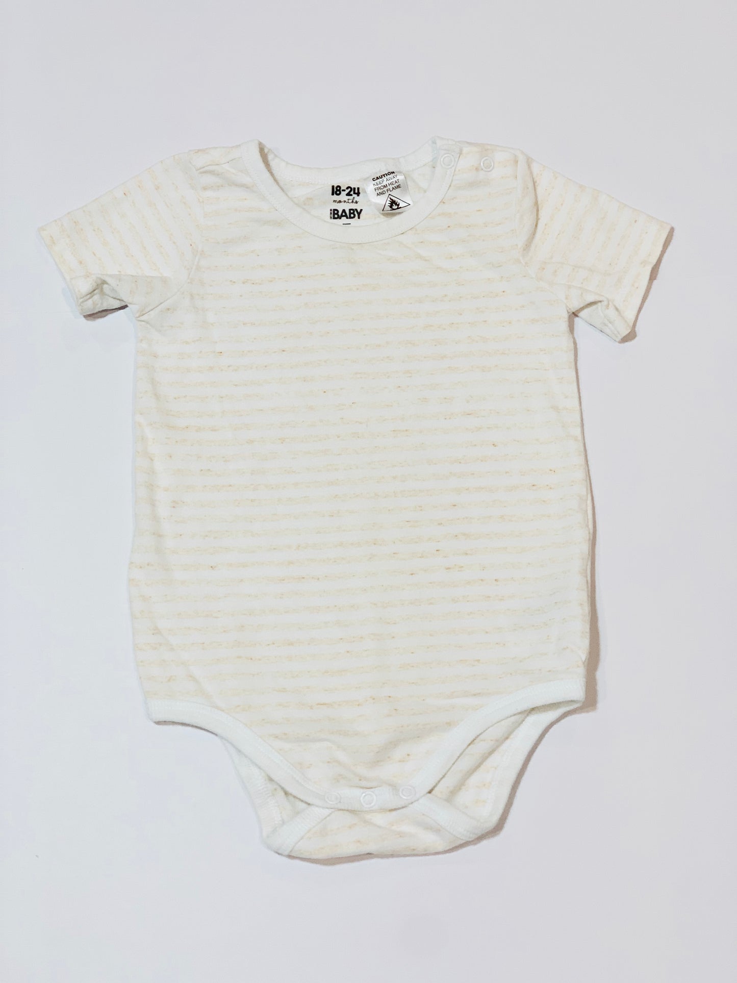 Striped bodysuit - Size 2