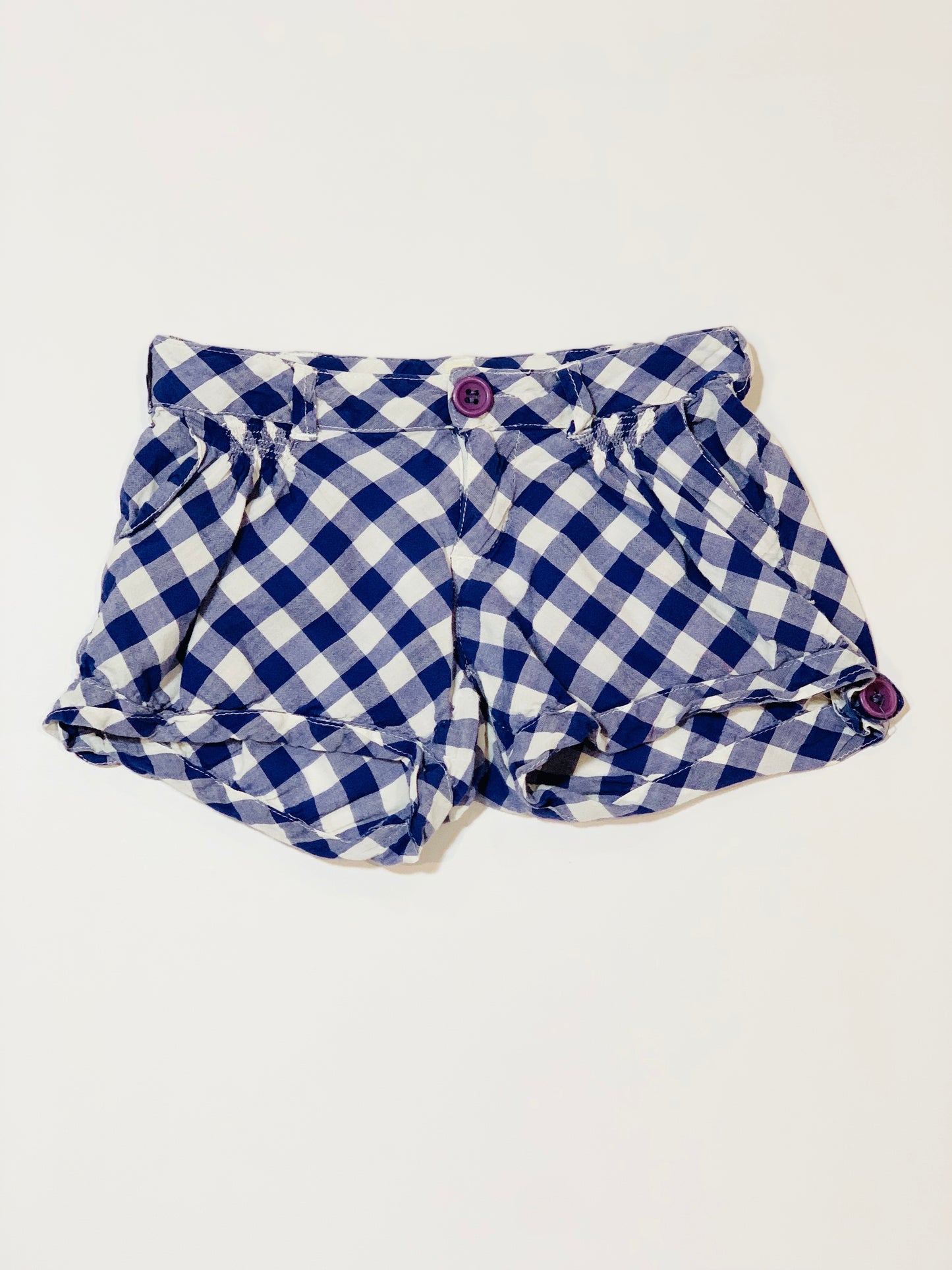 Checkered shorts - Size 2-3