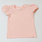 Pink ribbed tee - Size 2