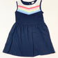Rainbow jersey dress - Size 2