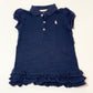 Navy polo dress - Size 2