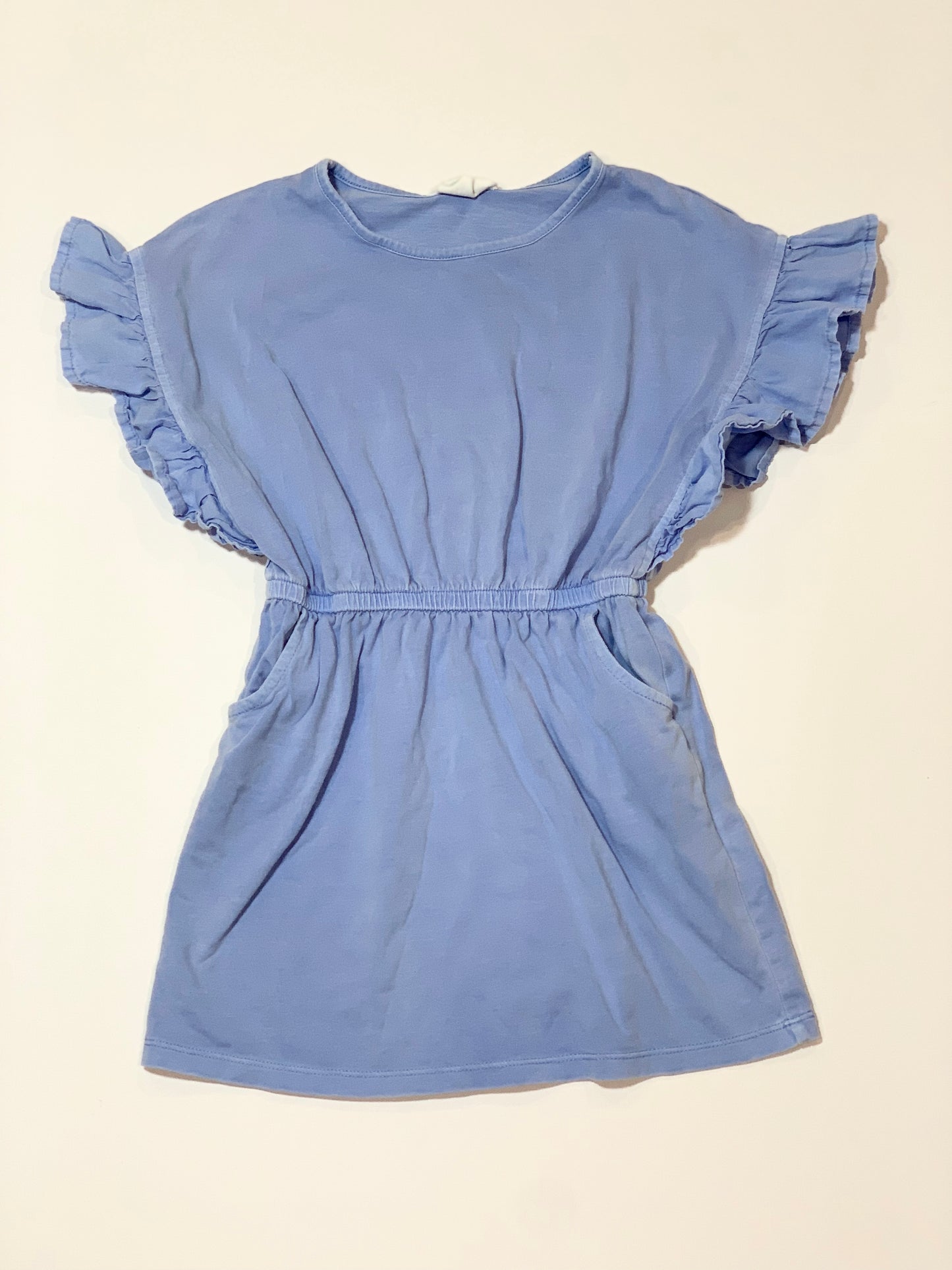 Flutter sleeve jersey dress - Size 3