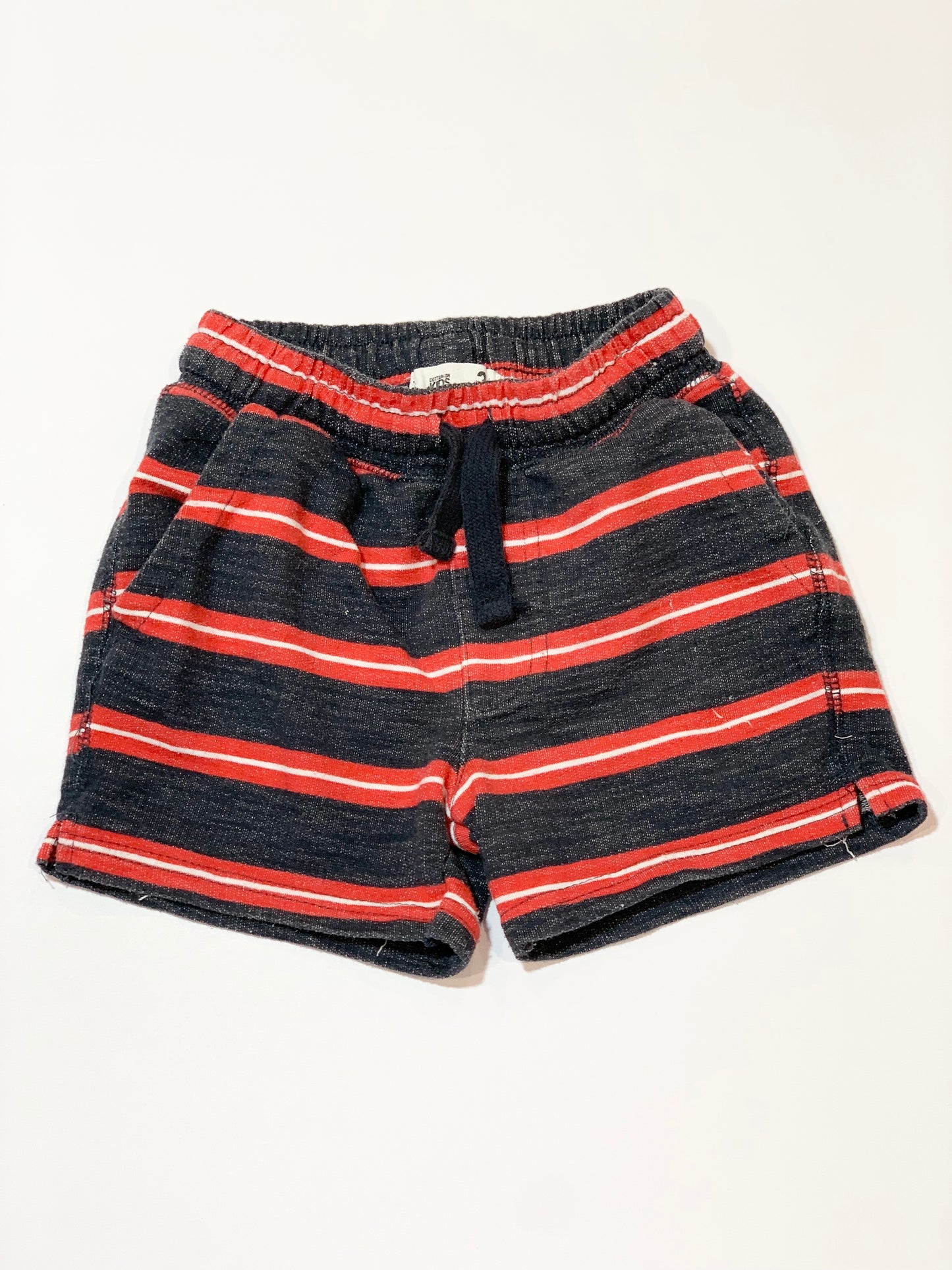 Striped sweat shorts - Size 3