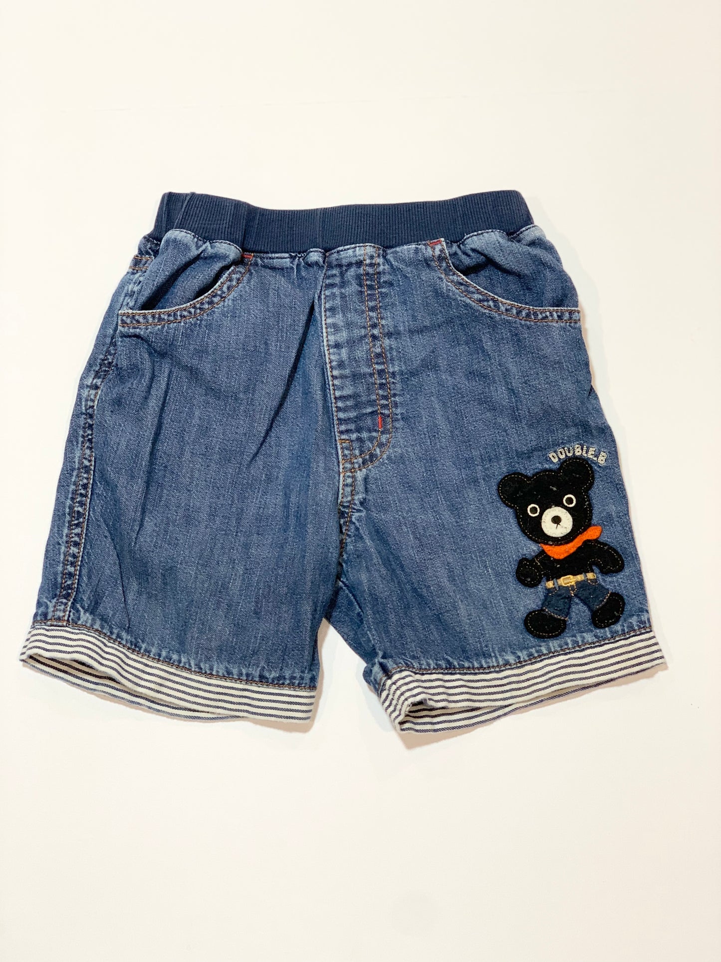 Soft denim shorts - Size 2