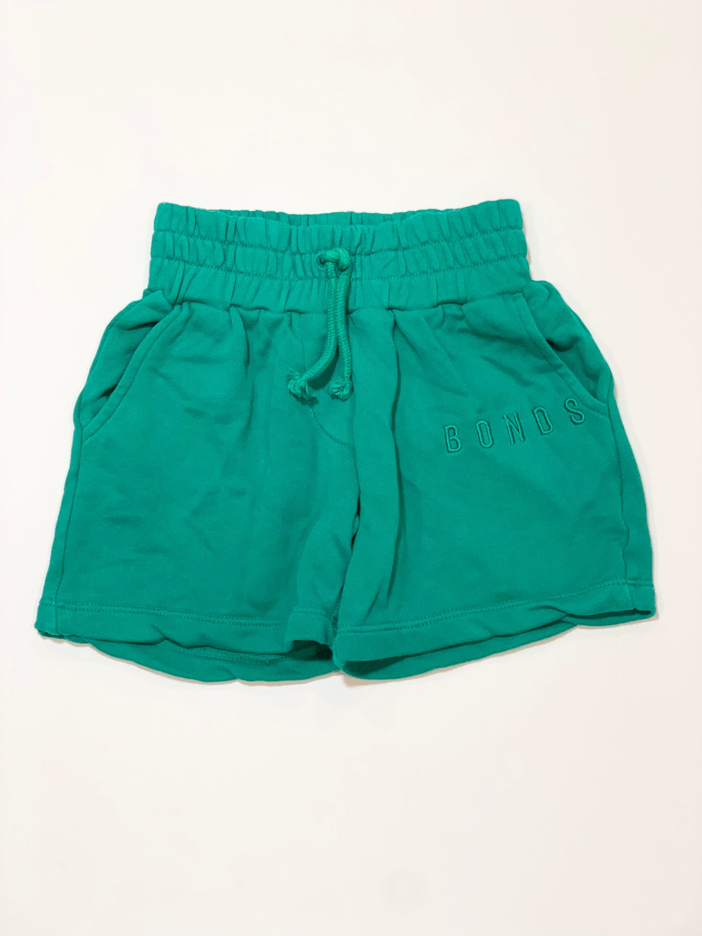Green sweat shorts - Size 2
