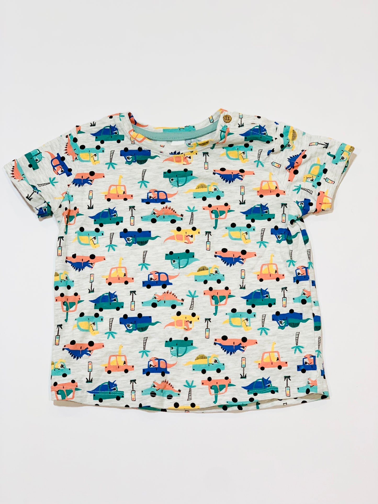 Dino drivers tee - Size 2