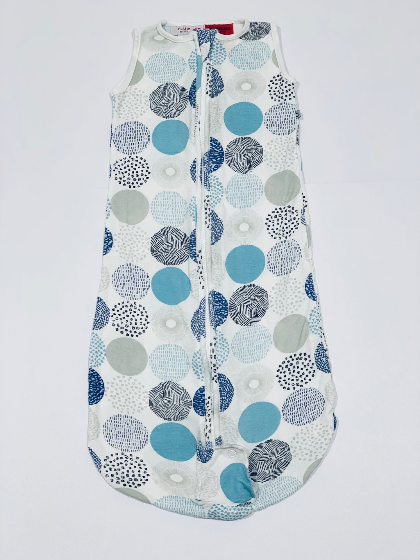 Light bamboo sleeping bag - Size 0-6 months