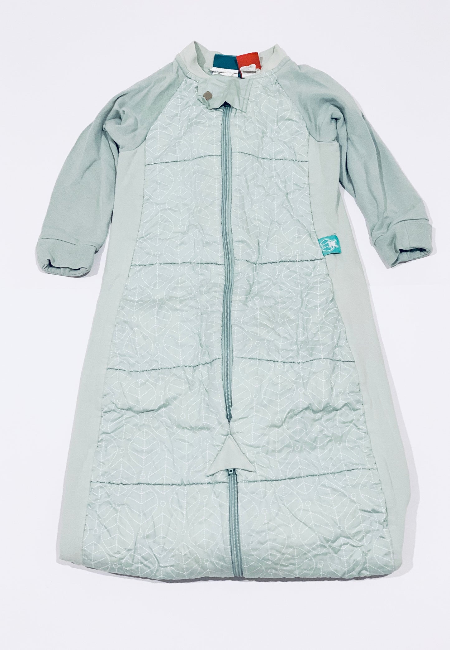 Green 3.5 tog sleep suit bag - Size 12-36 months