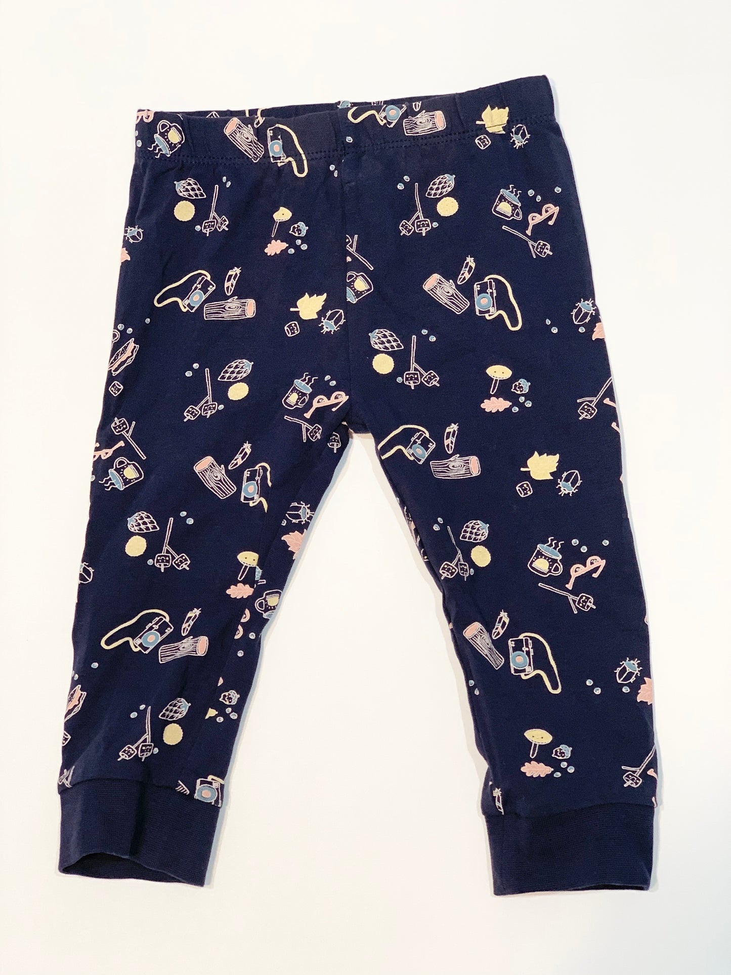 Camping theme leggings - Size 0