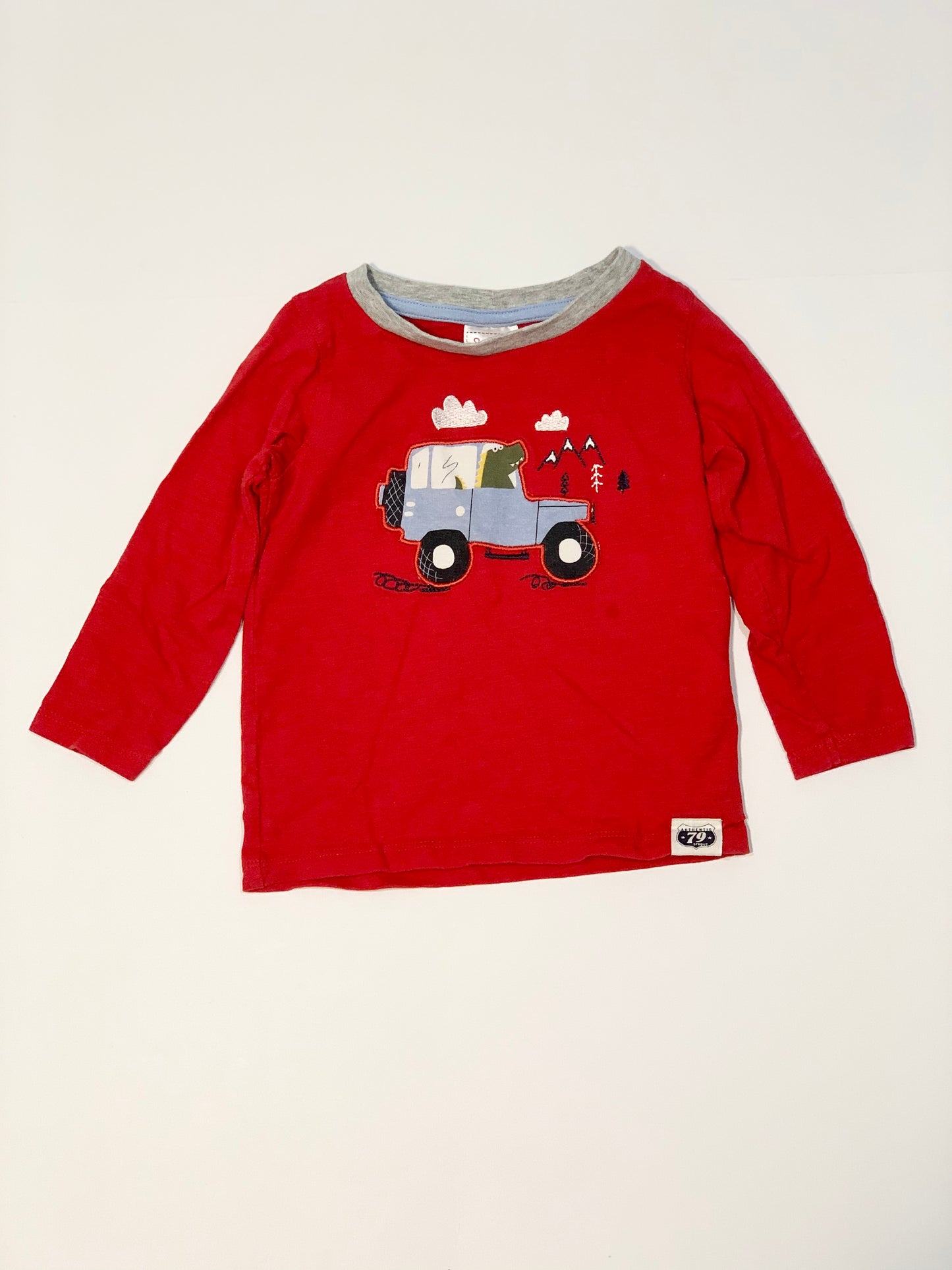 Driving dinosaur tee - Size 0