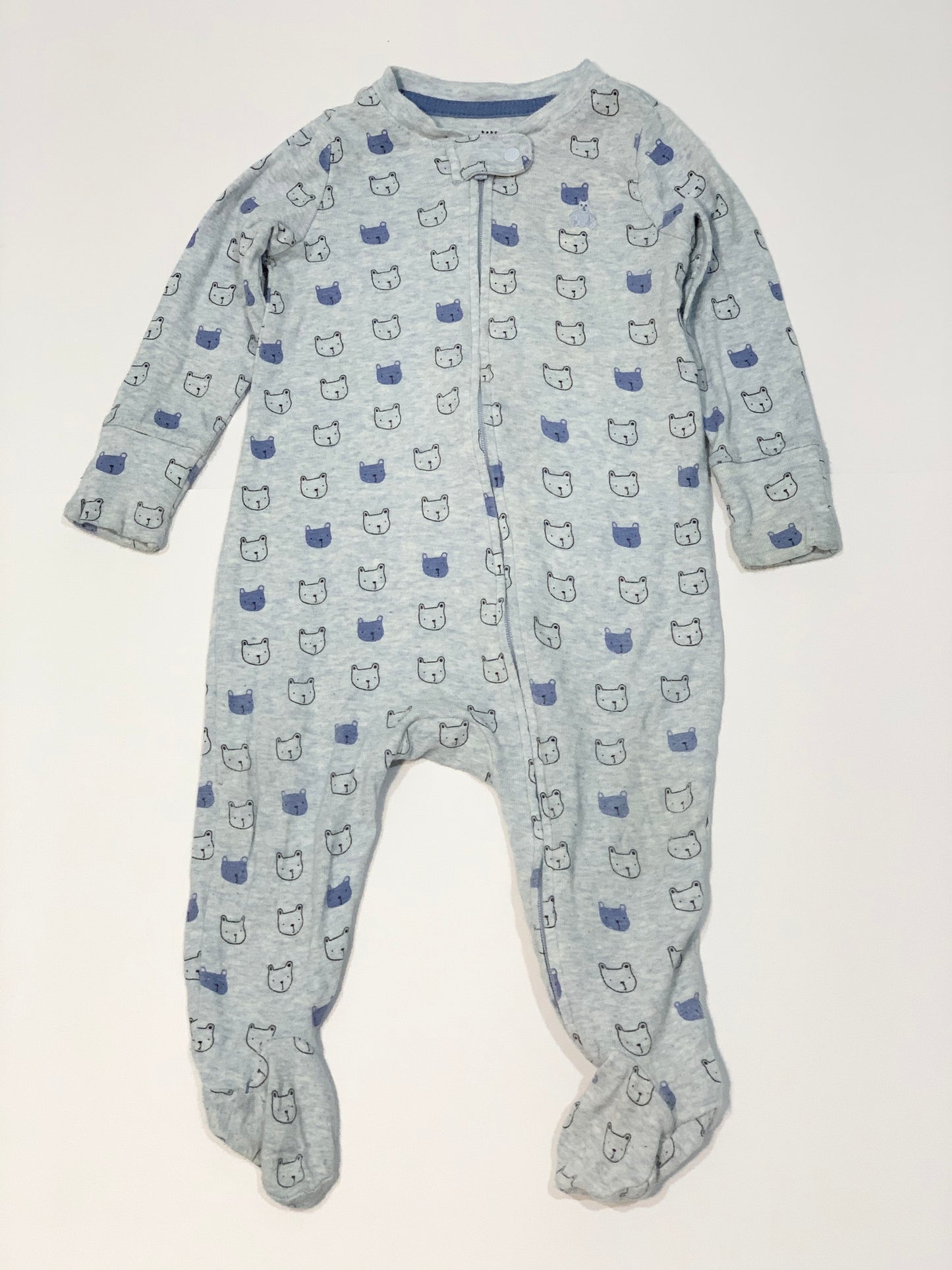 Blue bears onesie - Size 6-9 months