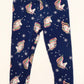 Blue unicorn leggings - Size 1