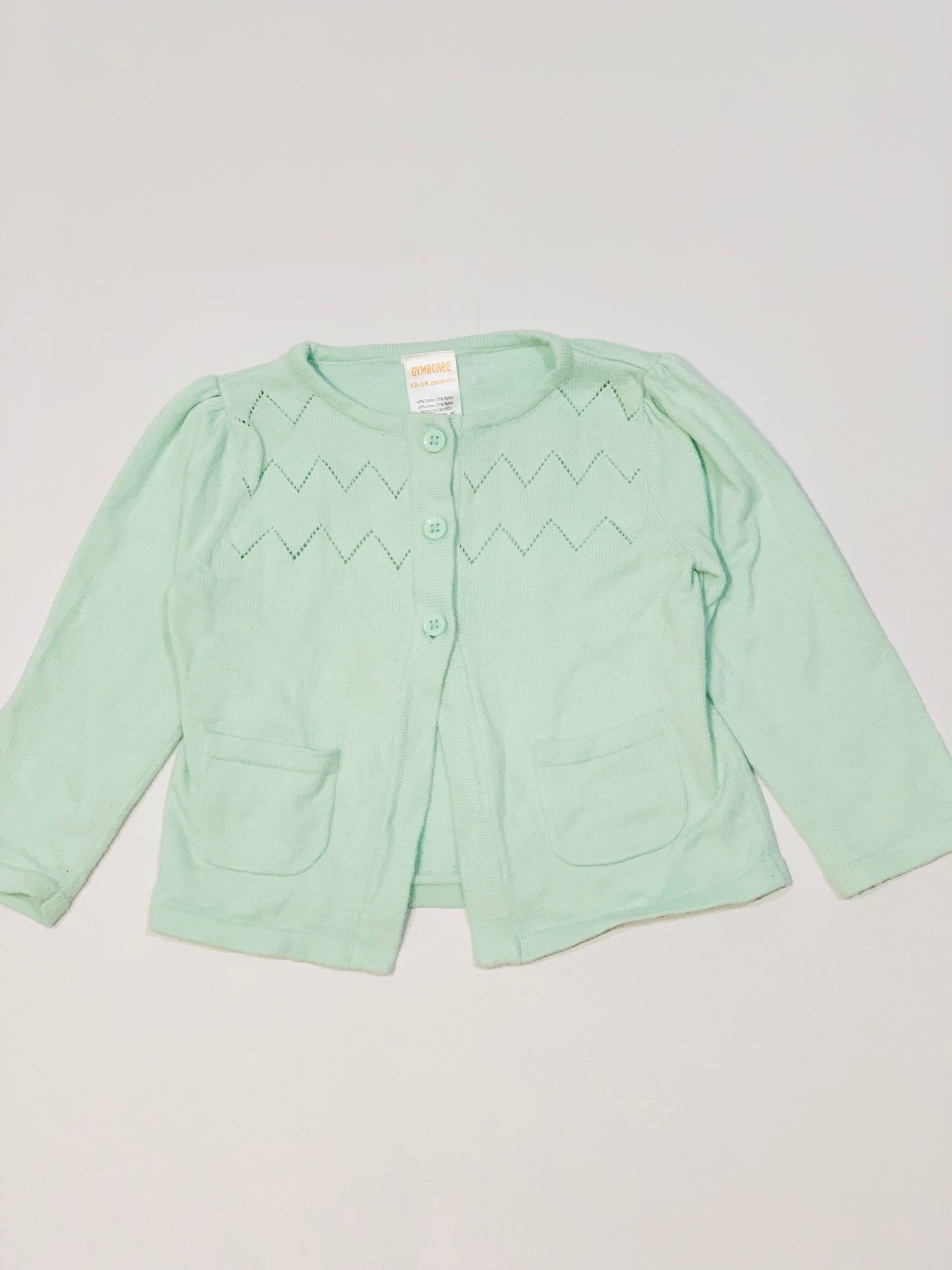 Green cardigan - Size 1