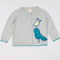 Grey bird cardigan - Size 1