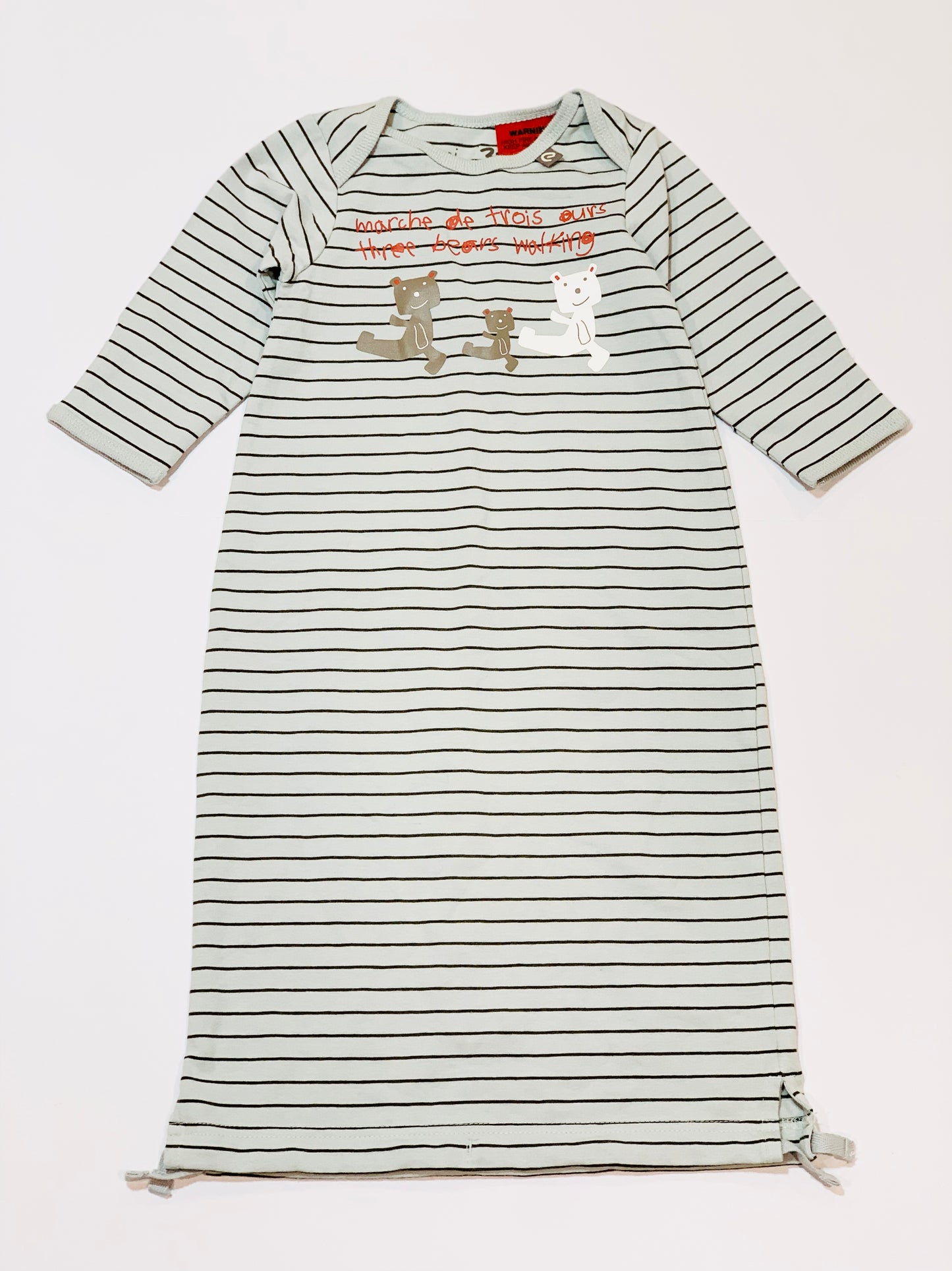 Striped sleeping bag - Size 3-6 months