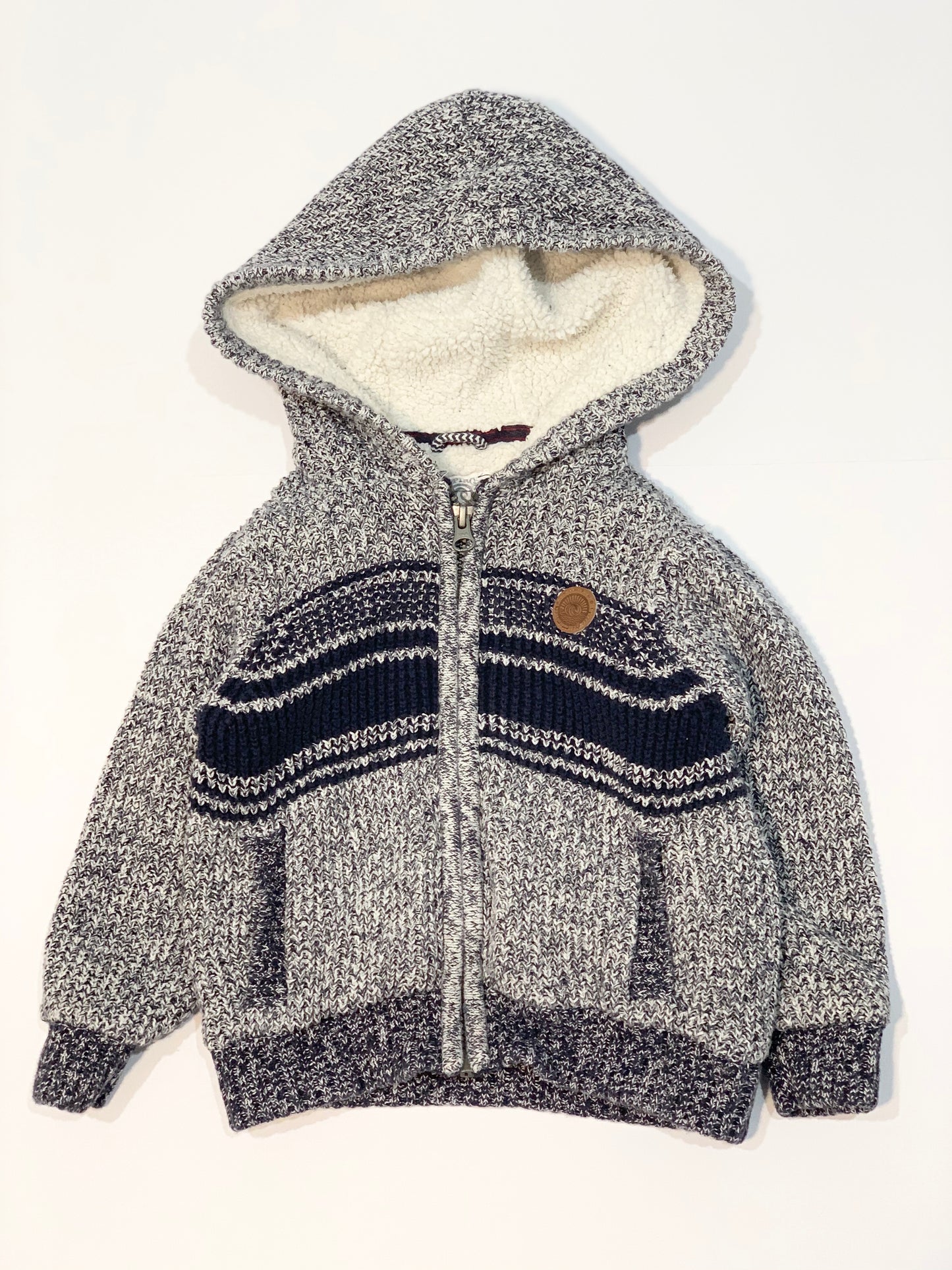 Knitted hoodie - Size 2