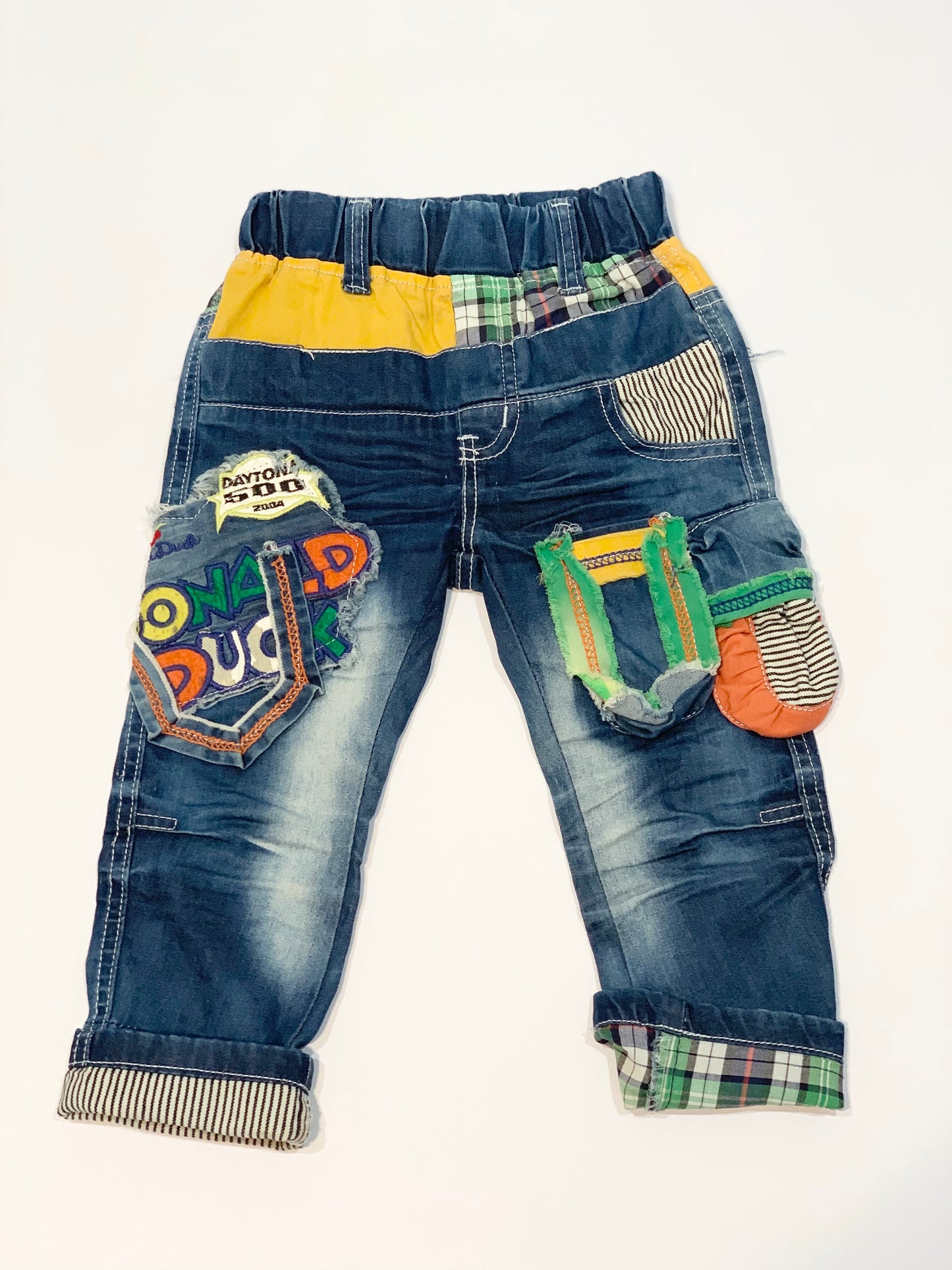 Patch denim jeans - Size 2-3