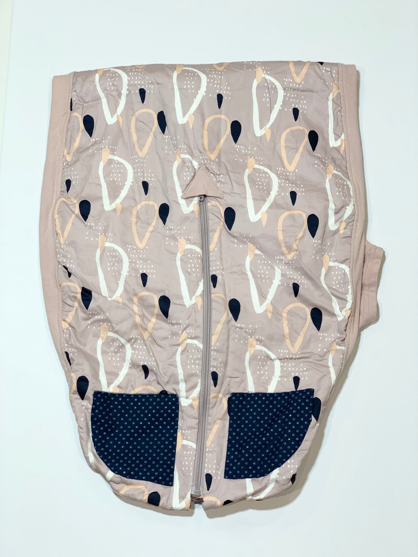 Dusty pink 1.0 tog sleeping bag - Size 2-4 years