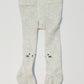 Grey bunny tights - Size 0