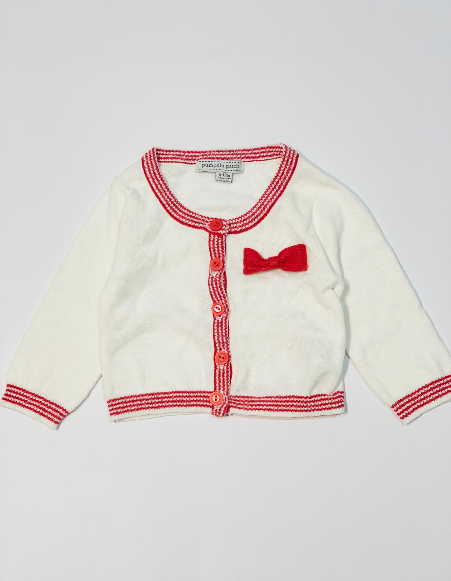 White bow cardigan - Size 0