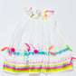 White ribbons dress - Size 1