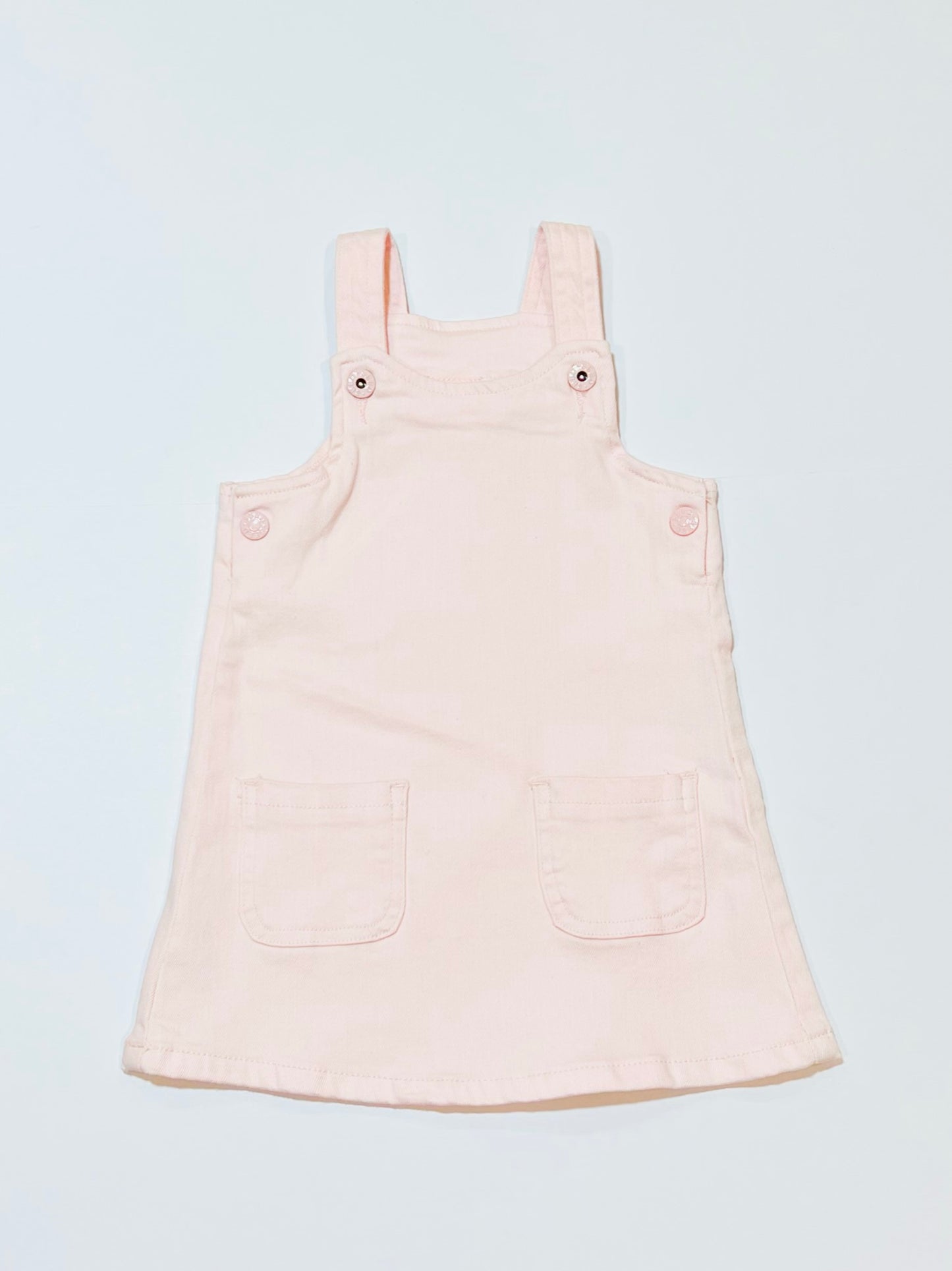 Pink pinafore - Size 1