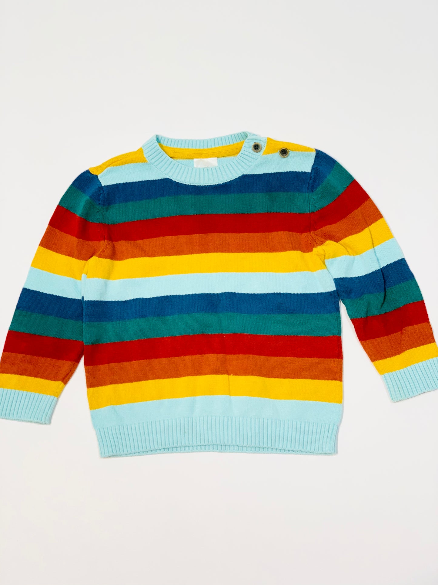 Rainbow knit jumper - Size 1