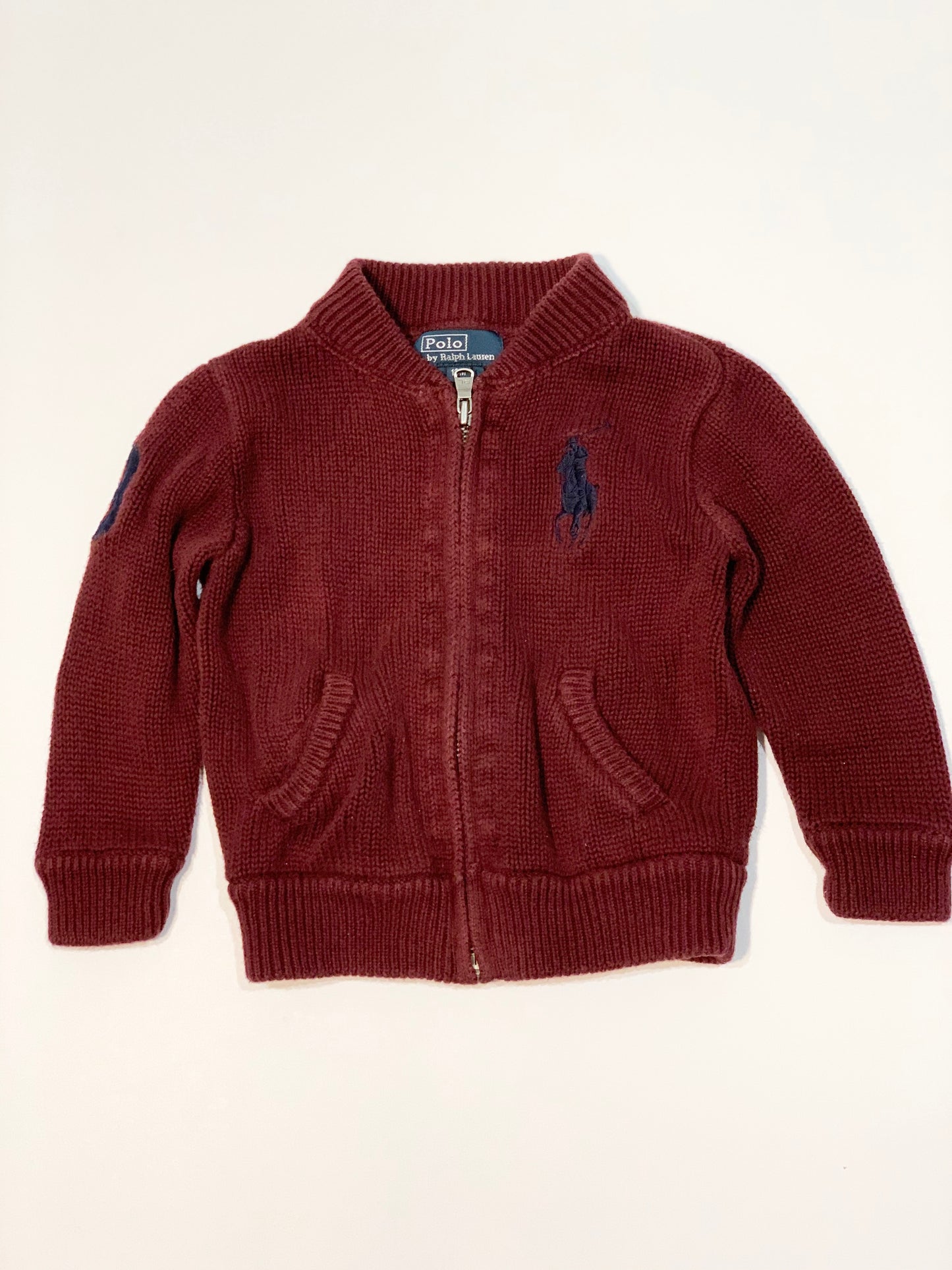 Maroon zip jacket - Size 1