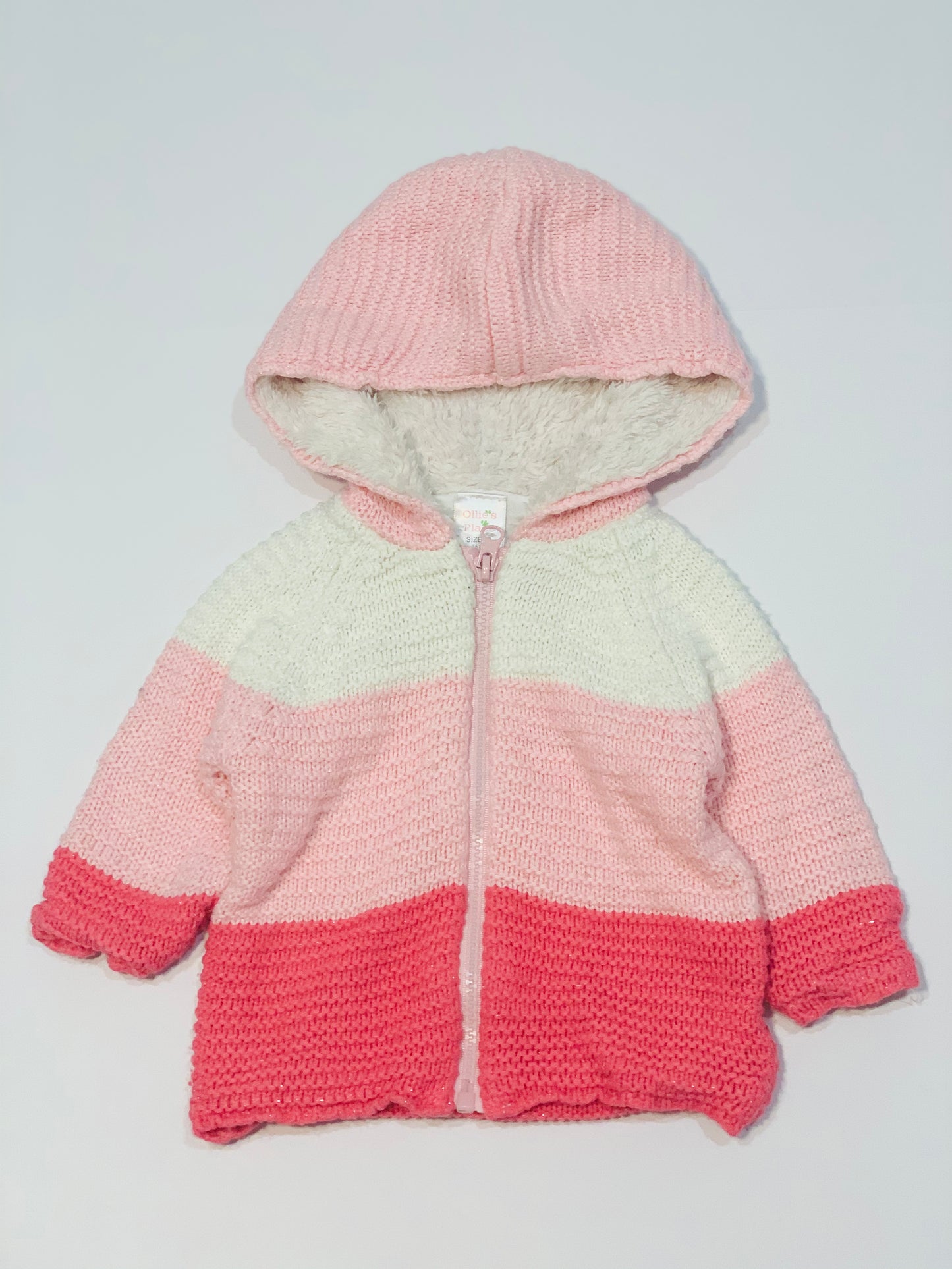 Hooded knit jacket - Size 00