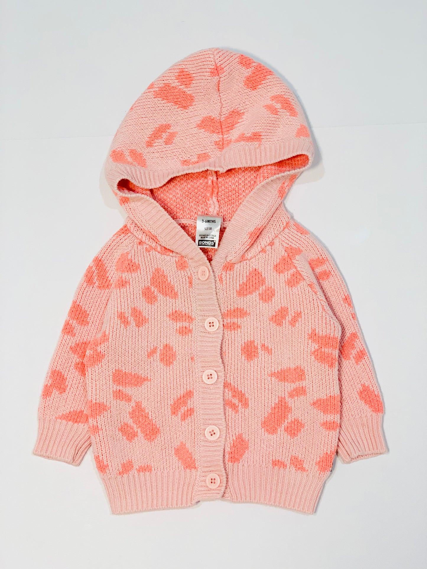 Hooded knit jacket - Size 00
