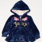 Navy velour tracksuit - Size 6-9 months