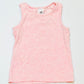 Pink ribbed tank - Size 4